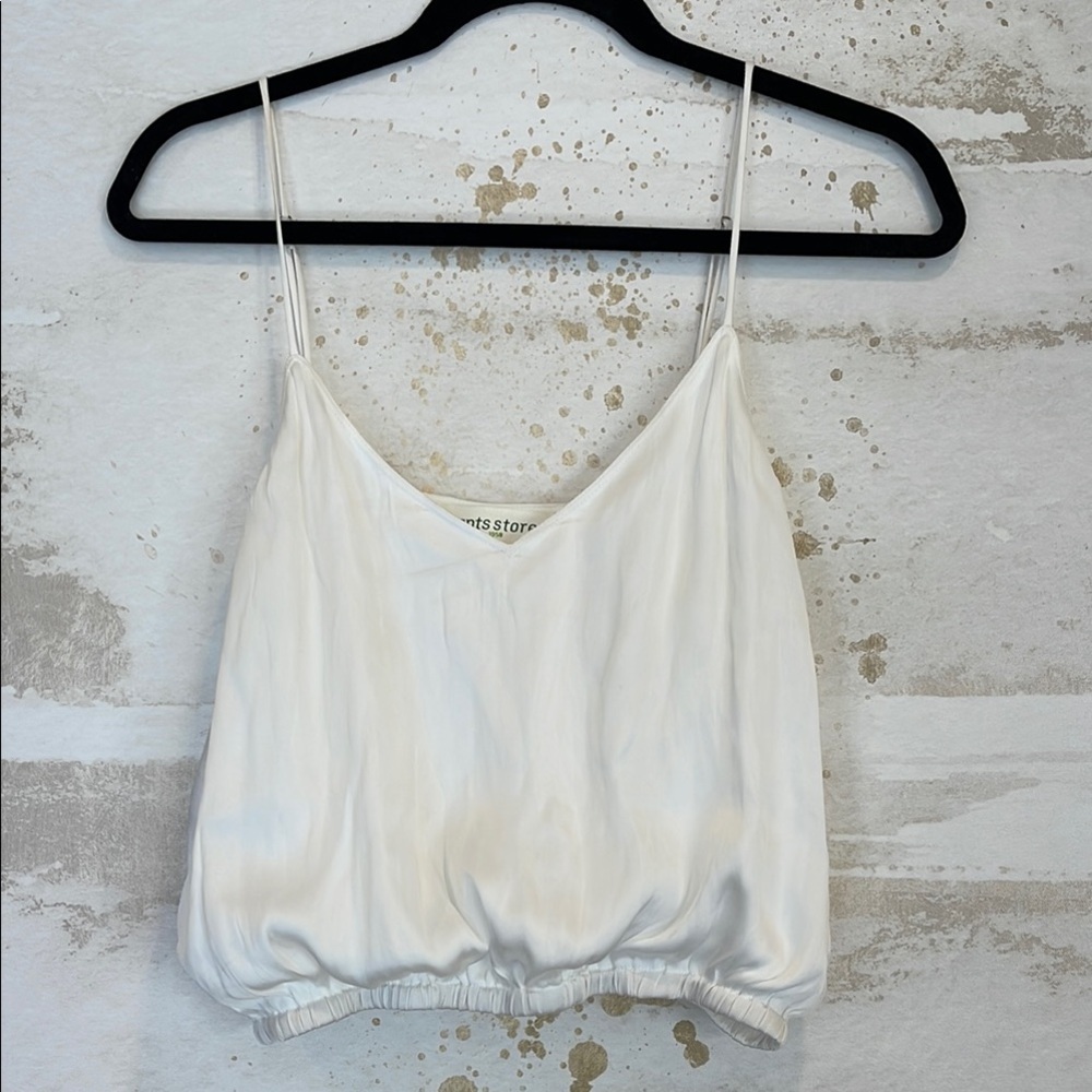 The Pants Store Elegant White Women's Top size large